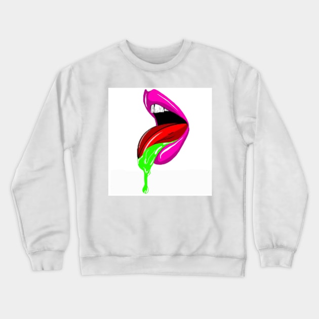 Toxic drool Crewneck Sweatshirt by Teddyxx